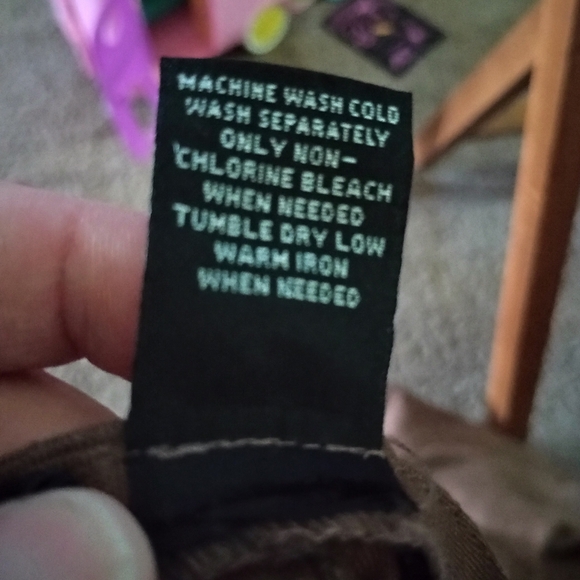 Relativity 16P Brown Linen Maxi Skirt Back Zip. Fall Transition Western Boho - Picture 9 of 9